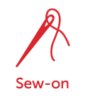 Sew-on